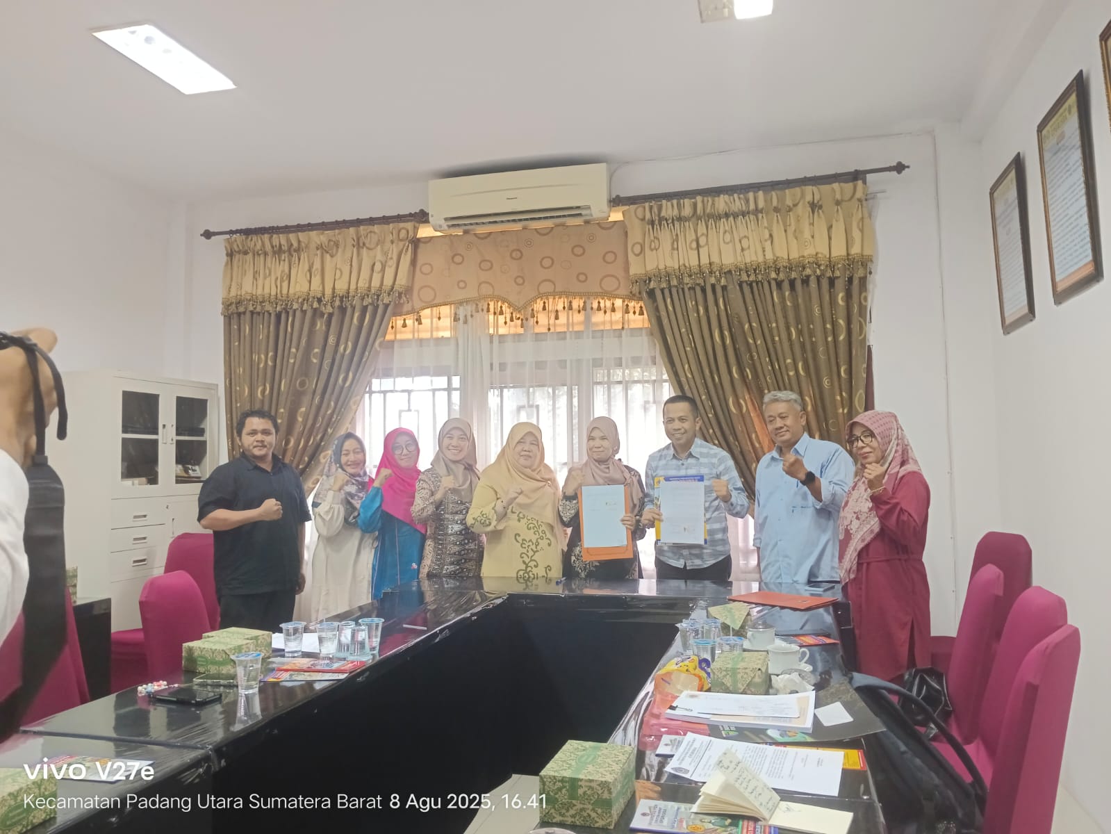 BAPEDALITBANG  DAN  UNIVERSITAS  PGRI   SUMATERA  BARAT  KERJA  SAMA