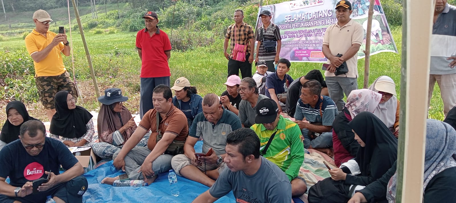 Menanam Harapan di Tanah Pesisir, TTU Turun ke Sawah Belajar MTOT