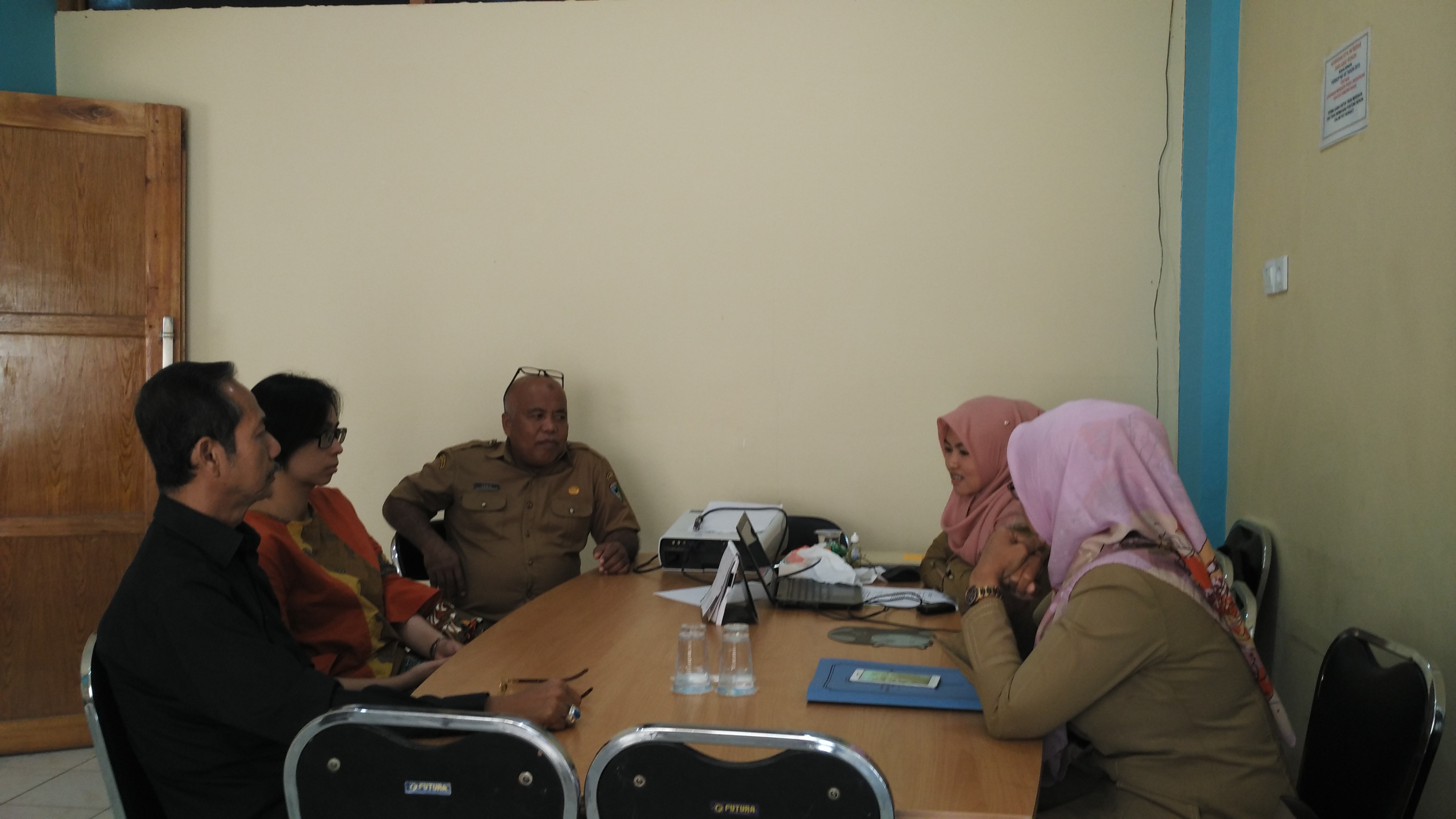 KUNJUNGAN TIM PENELITIAN KUALITAS LAYANAN SLRT DI KABUPATEN PESISIR SELATAN