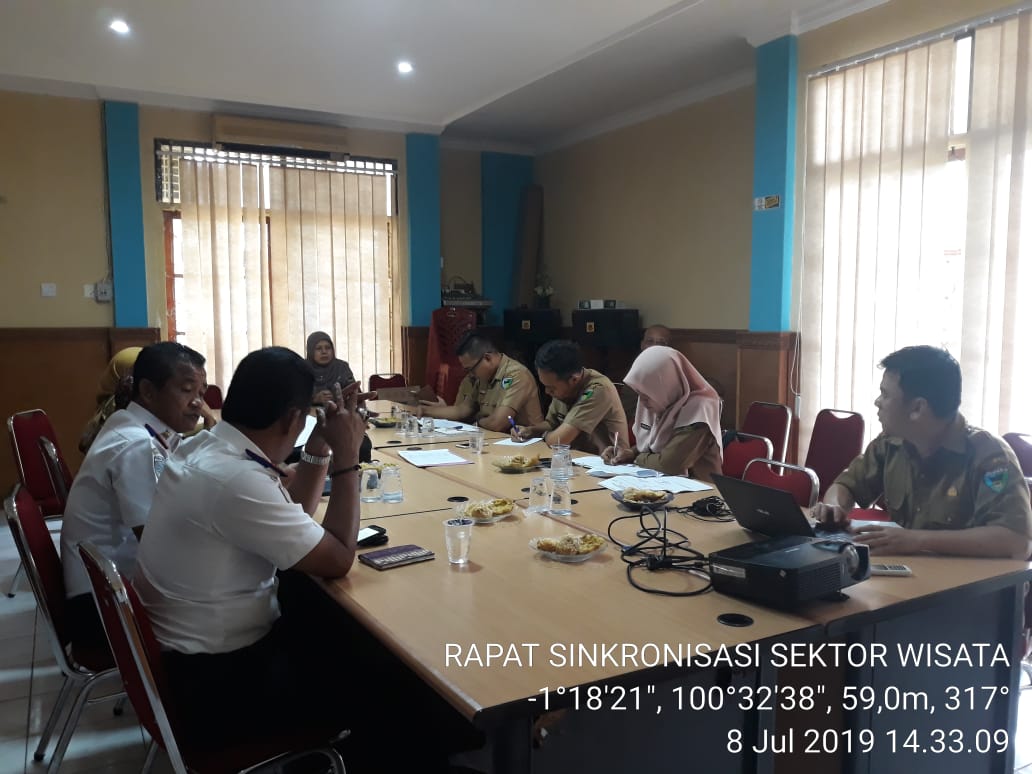 RAPAT SINKRONISASI SEKTOR WISATA