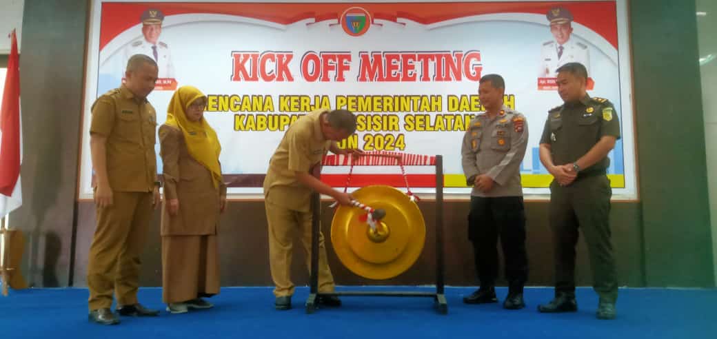 KICK OFF MEETING RENCANA PEMBANGUNAN RKPD  KABUPATEN PESISIR SELATAN TAHUN 2024