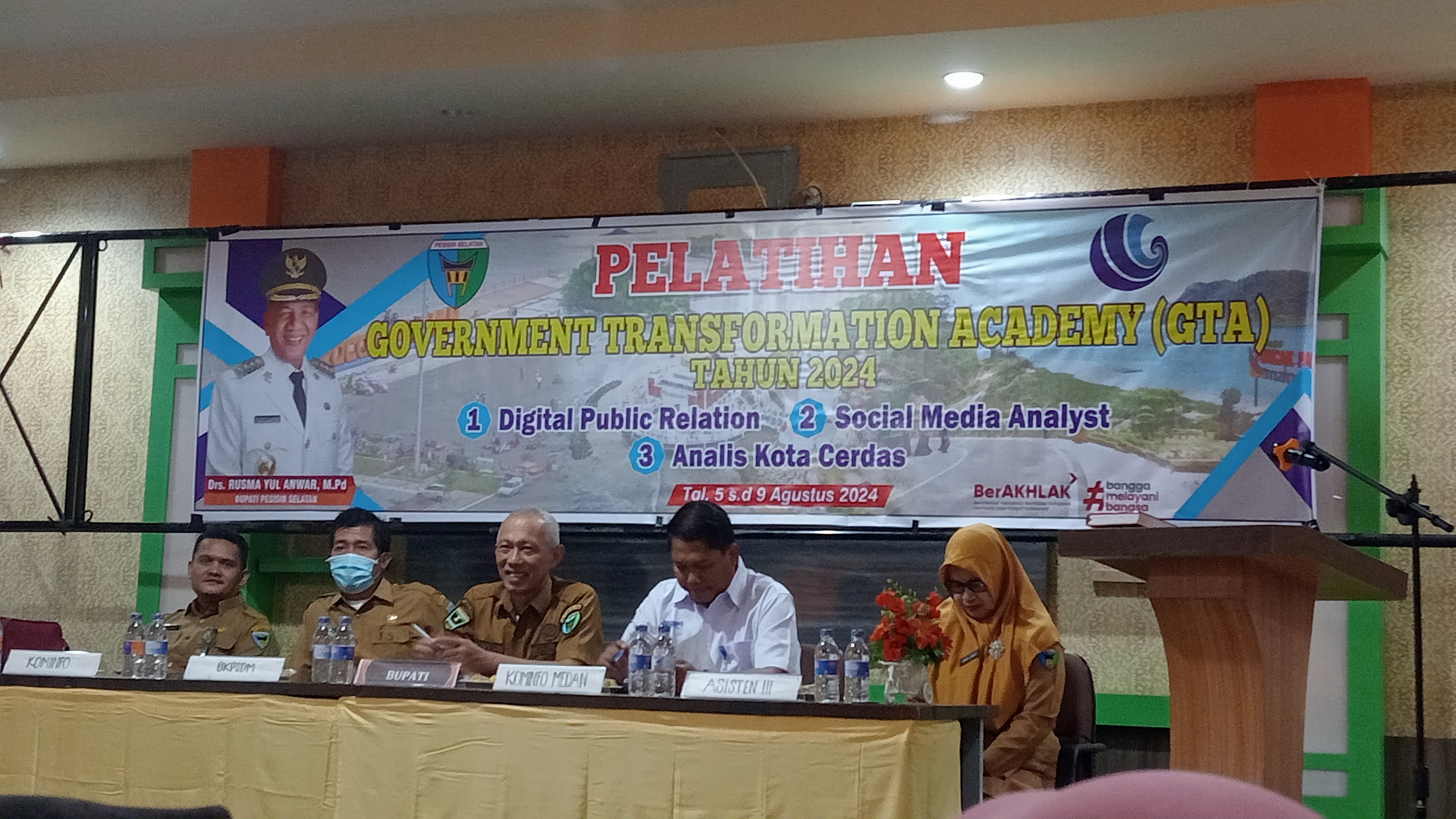 **Bapedalitbang Pesisir Selatan Ikuti Pelatihan Government Transformasi Academy (GTA)**
