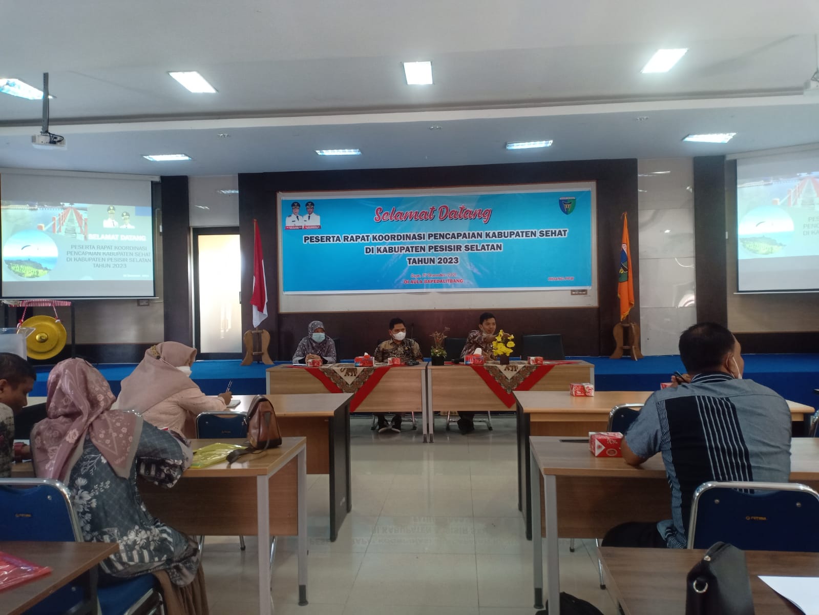 RAKOR PENCAPAIAN KABUPATEN SEHAT TAHUN 2021 