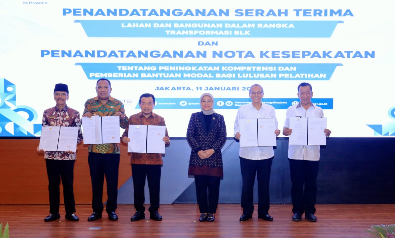 PEMDA - KEMNAKER BERKOLABORASI SIAPKAN SDM YANG BERDAYA SAING 