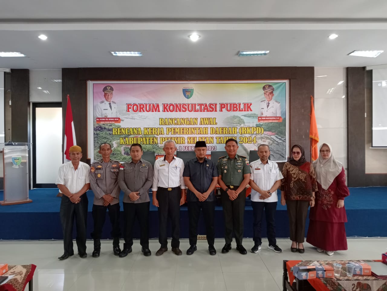 FORUM KUNSULTASI PUBLIK RANCANGAN AWAL RKPD  KABUPATEN PESISIR SELATAN TAHUN 2024