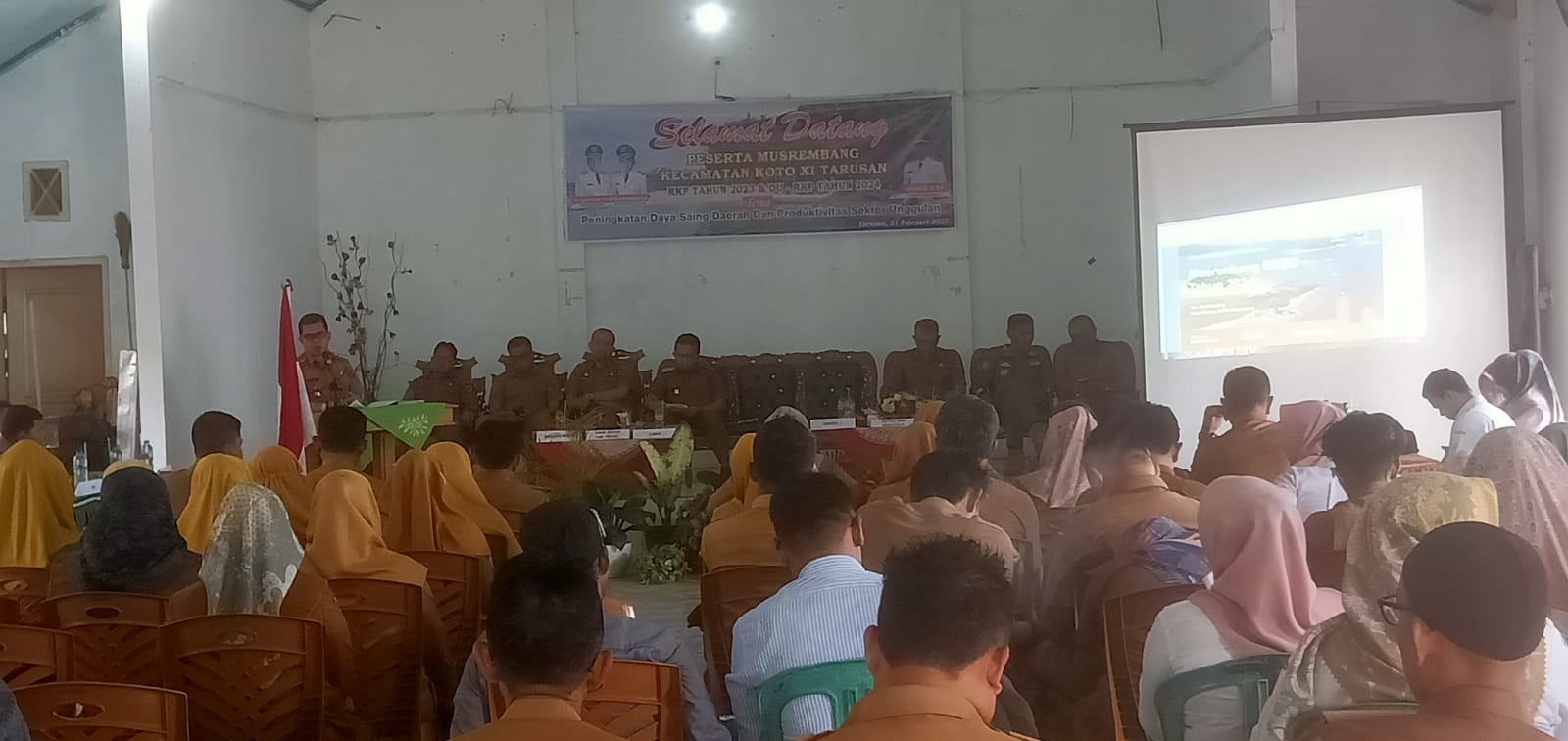 MUSRENBANG RKPD TAHUN 2024 TINGKAT KECAMATAN DI MULAI
