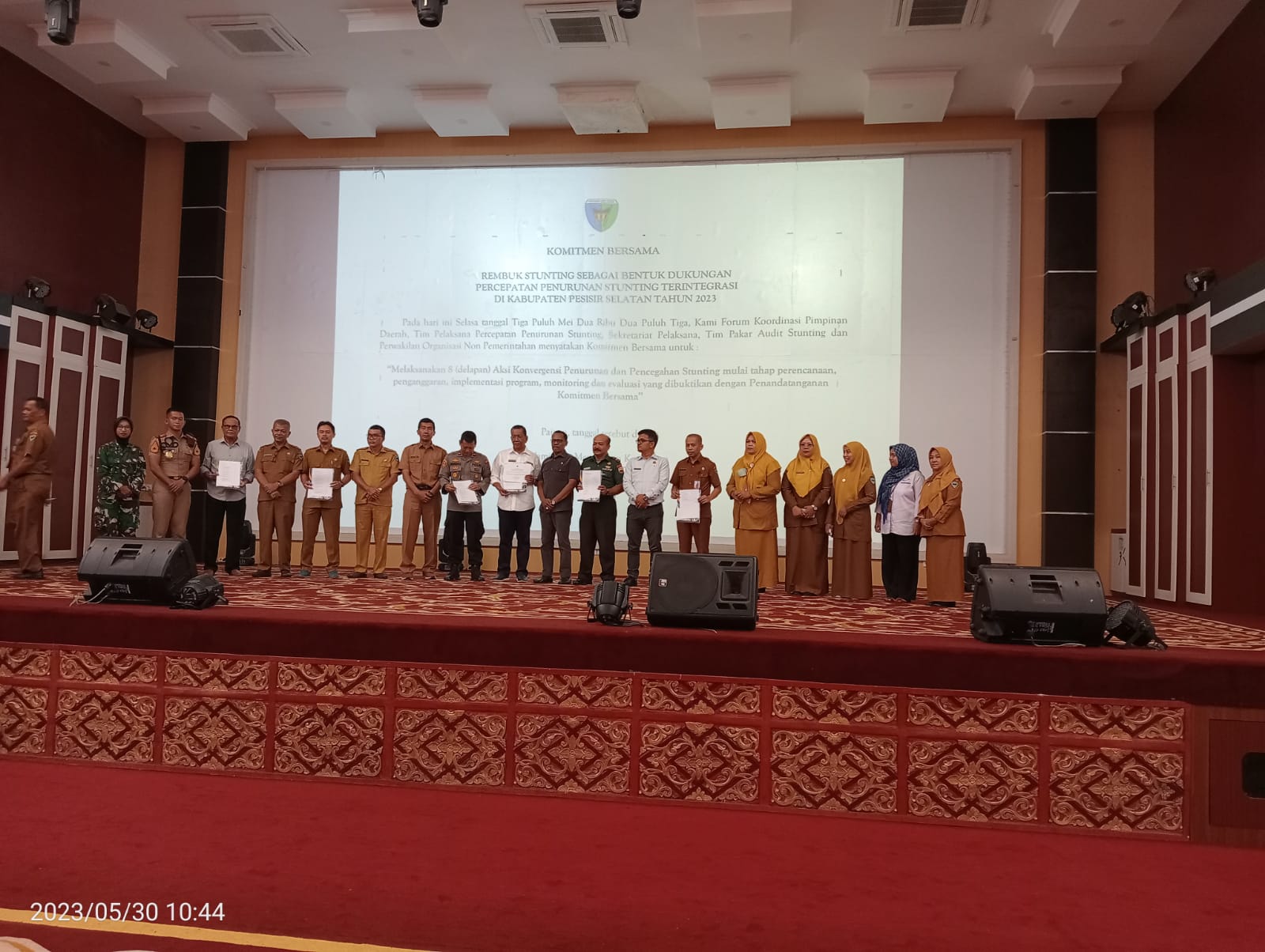 MUSYAWARAH TERINTEGRASI (REMBUK STUNTING DAN MUSRENBANG CSR). 