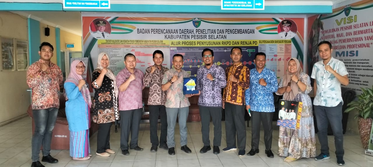 BAPPEDA KABUPATEN TANJUNG JABUNG BERKUNJUNG KE BAPEDALITBANG, ADA APA ?