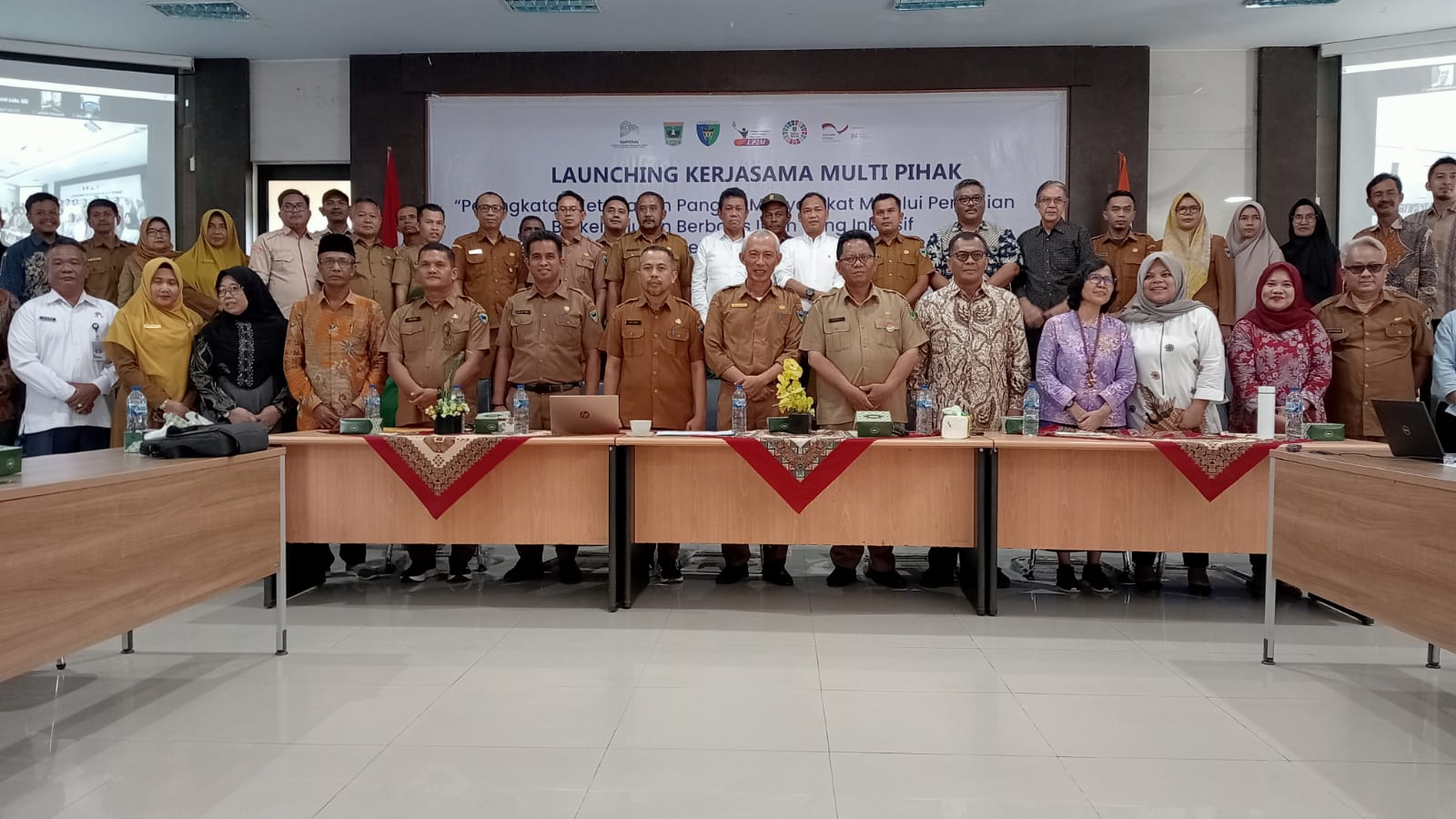 LAUNCHING KERJASAMA PENINGKATAN KETAHANAN PANGAN MASYARAKAT 