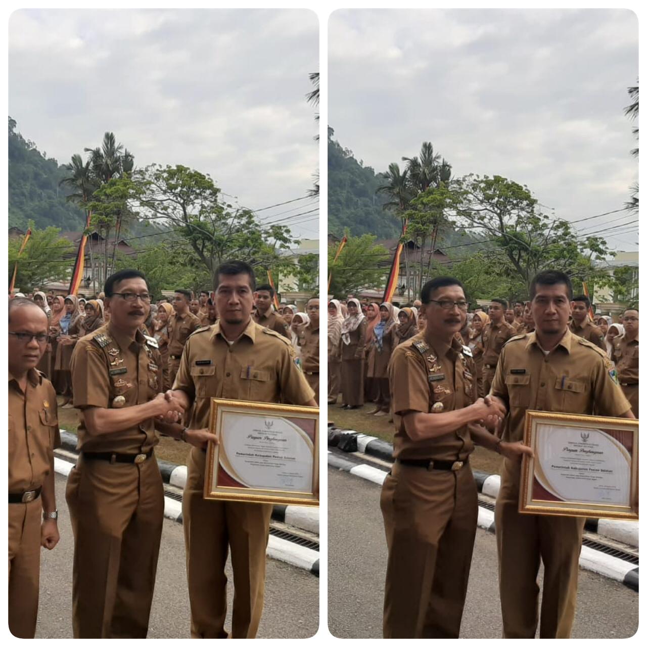 PENYERAHAN SECARA SIMBOLIS PENGHARGAAN INAGARA AWARD TAHUN 2019